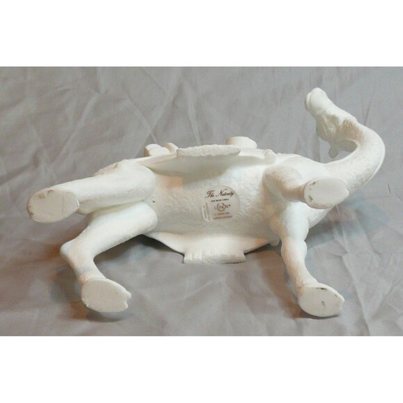 Lenox White Bisque Nativity Limited Edition Standing Camel + Trainer Bone 1991 - Picture 14 of 16